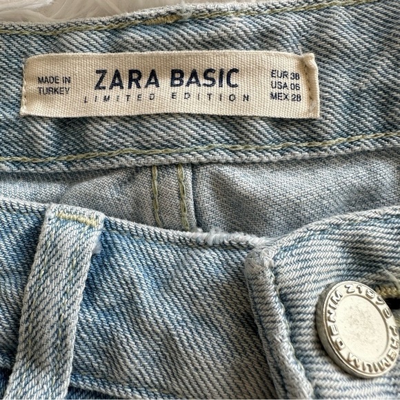 Zara Hight waist jean shorts - Picture 5 of 7